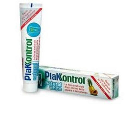 PLAKKONTROL NATURAL WHITE 100G