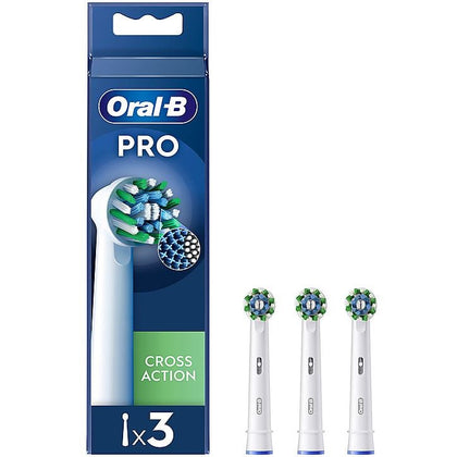 Oral B Pro Testine Cross Action 3 Pezzi