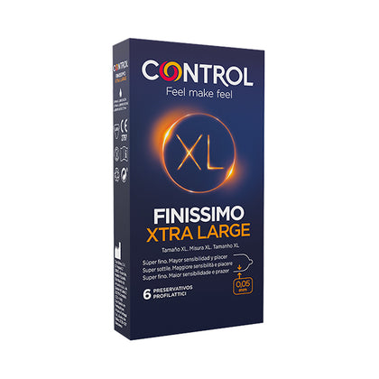 Control Preservativi Finissimo Original Xl 6pezzi