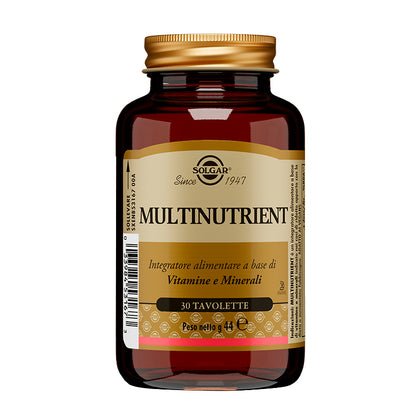 Solgar Multinutrient 30 Tavolette