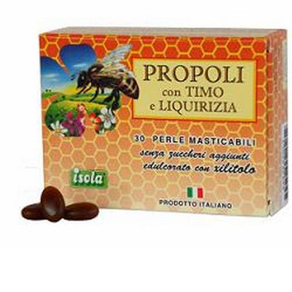 PROPOLI TIMO LIQUIRIZIA 30 PERLE