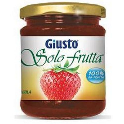 GIUSTO SOLO FRUTTA MARMELL FRAGOLA