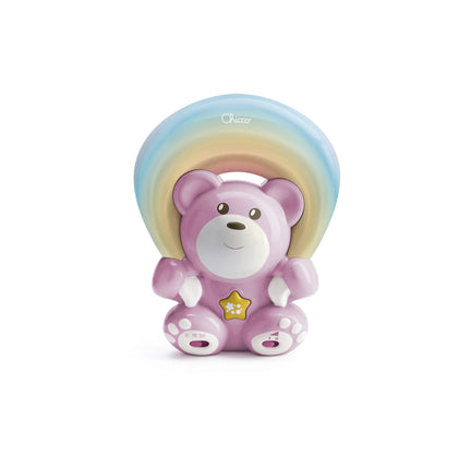 Chicco Orsetto Arcobaleno Proiettore Musicale Rosa 0+mesi