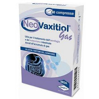 NEOVAXITIOL GAS 40 COMPRESSE