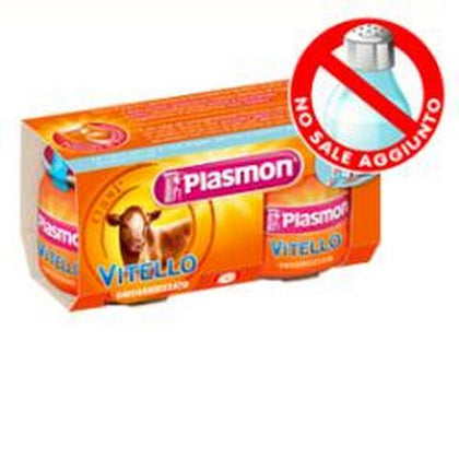 PLASMON OMOGENEIZZATO VITELLO 120GX2 PEZZI