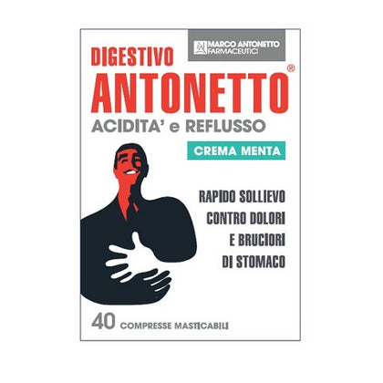 Digestivo Antonetto Acidita' E Reflusso Menta