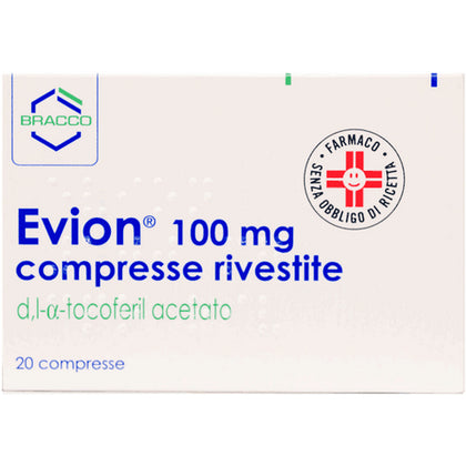 EVION 20 COMPRESSE RIV 100MG