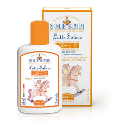 SOLE BIMBI LATTE SOLARE SPF50+