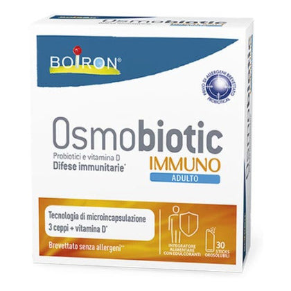 Osmobiotic Immuno Adulti 30 Stick Oros Scade 12/23