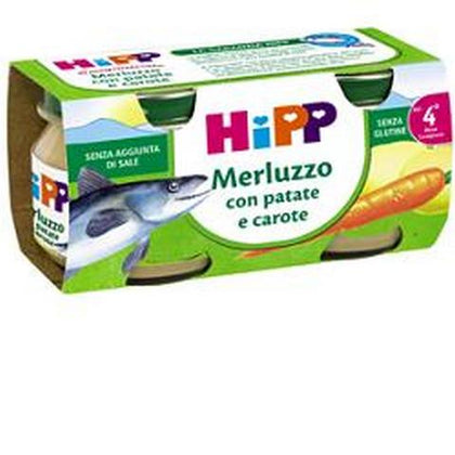 HIPP OMOGENEIZZATO MERLUZZO/CAROTE/PATA