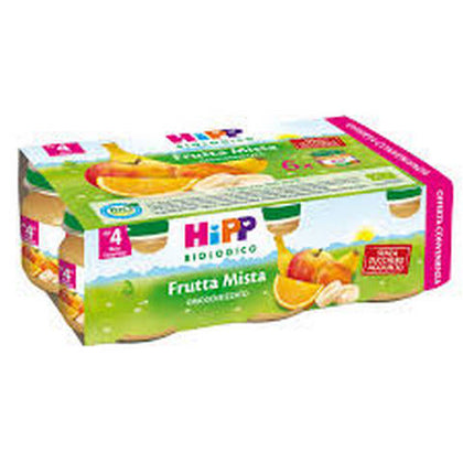 HIPP BIO OMOGENEIZZATO FRUT M 100% 6X80