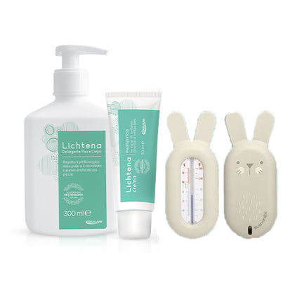 LICHTENA COFANETTO BABY DETERGENTE+CREMA+TERMOMETRO