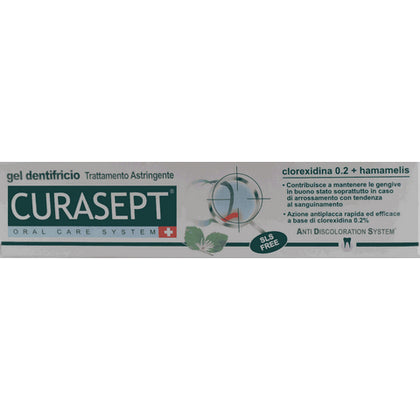 Curasept Gel Dentifricio 0,20 Astringente