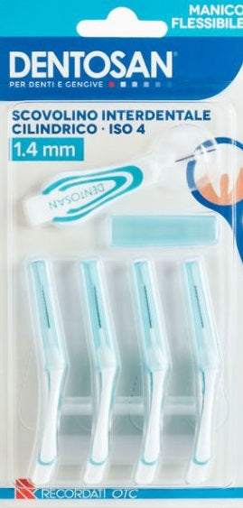 DENTOSAN SCOVOLINO 1,4MM AZZURRO