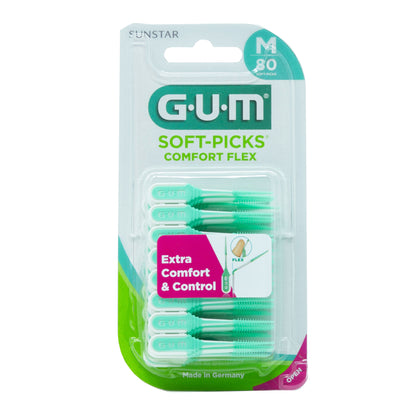 Gum Soft Picks Scovolino Confort Flex Mint M 80 Pezzi
