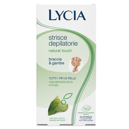 Lycia Natural Touch Strisce Gambe E Braccia 20 Pezzi