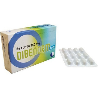 DIBENORM PLUS 36 COMPRESSE 850MG