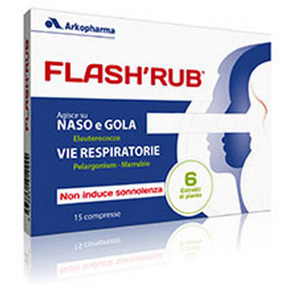 FLASH RUB 15 COMPRESSE