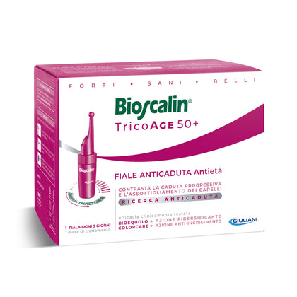 Bioscalin Tricoage 50+ Fiale Anticaduta Antieta' 10 Fiale