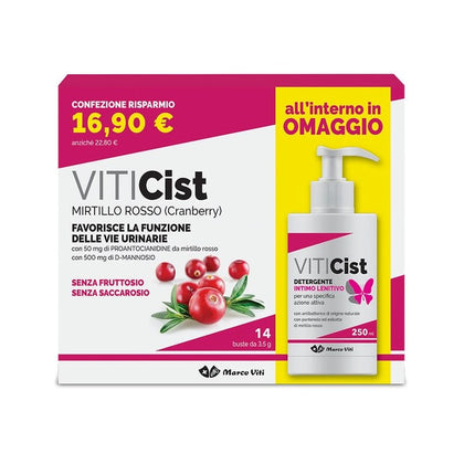 Viticist 14 Bustine + Detergente Intimo Lenitivo 250ml