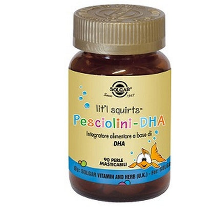 PESCIOLINI DHA 90 PERLE MASTIC