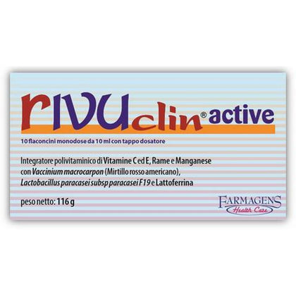 RIVUCLIN ACTIVE 10 FLACONE 10ML