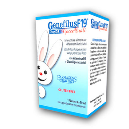 GENEFILUS F19 PLUS D3 GOCCE 10ML