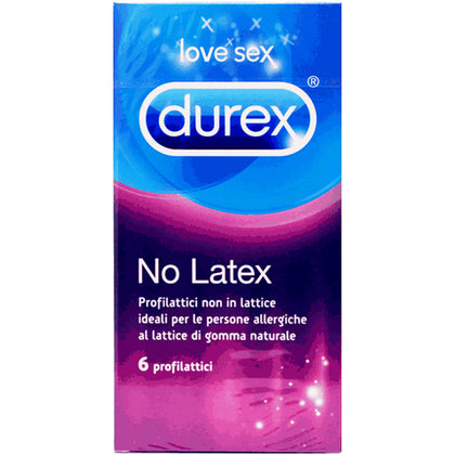 Durex No Latex 6 Pezzi Senza Lattice