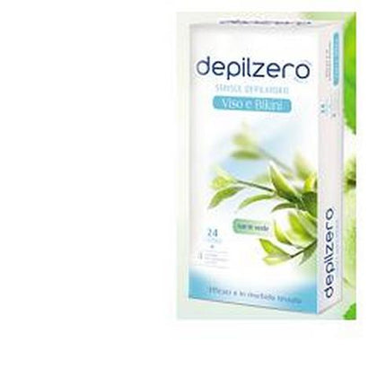 DEPILZERO STRISCE VISO/BIKINI 24 PEZZI