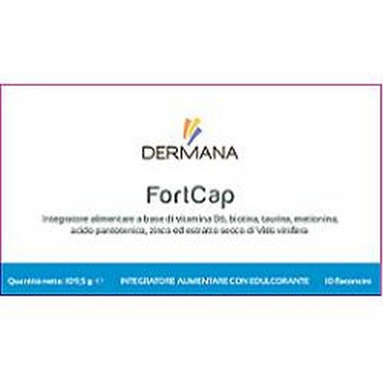 ZZZ DERMANA FORTCAP 10 FLACONE