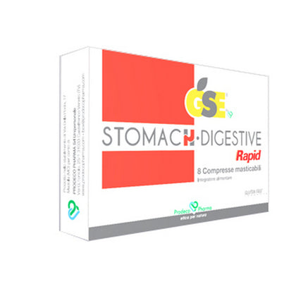 GSE STOMACH DIGESTIVE RAP 8 COMPRESSE