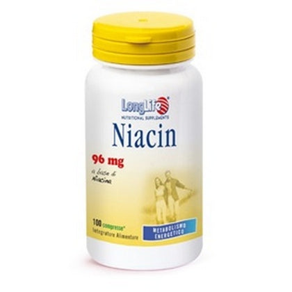 Longlife Niacin 96mg 100 Compresse