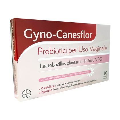 Gyno-canesflor Probiotici Per Uso Vaginale 10 Capsule