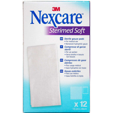 Nexcare Sterimed Soft Garza Tnt 18x40cm 12 Pezzi