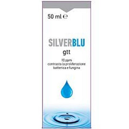 SILVER BLU GOCCE 50ML