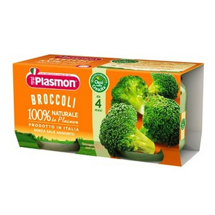 PLASMON OMOGENEIZZATO BROCCOLI 2X80G