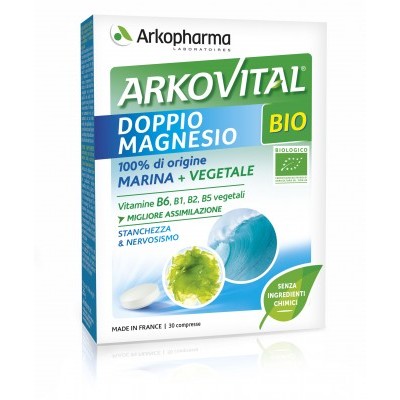 Arkovital Doppio Magnesio Bio 30 Compresse