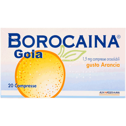 BOROCAINA GOLA 20PAST1,5MG ARA