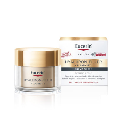 Eucerin Hyaluron-filler + Elasticity Crema Notte 50ml