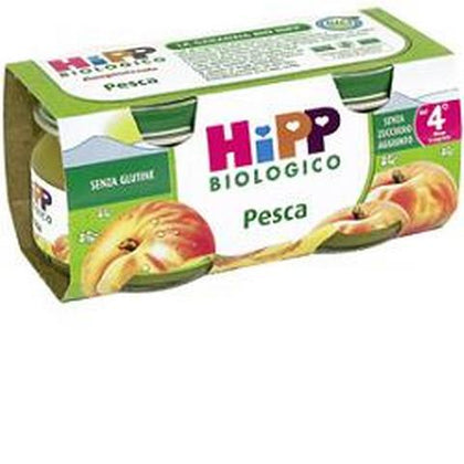 HIPP BIO OMOGENEIZZATO PES/ME 100% 2X80