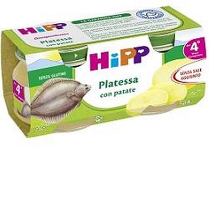 HIPP OMOGENEIZZATO PLATESSA 2X80G
