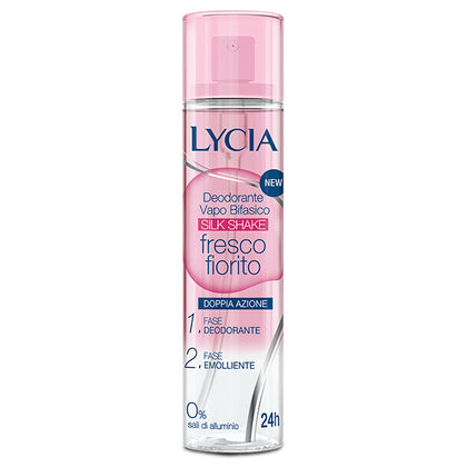 Lycia Deodorante Vapo Bifasico Silk Shake Fresco Fiorito