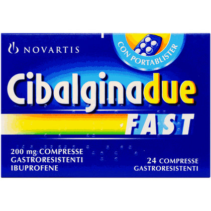 Cibalgina Due Fast 24 Compresse 200mg