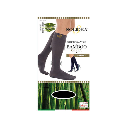 SOLIDEA GAMBALETTO SOCKS FOR YOU BAMBOO OPERA NERO XL