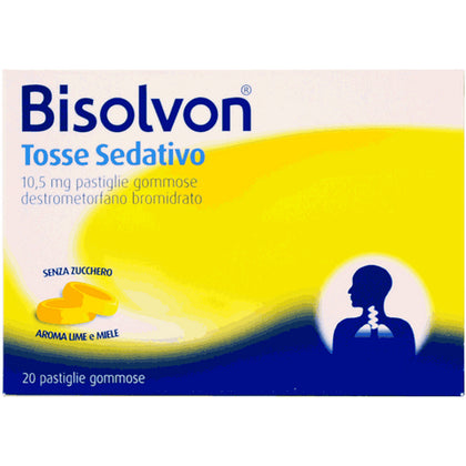 Bisolvon Tosse Sedativo 20 Pastiglie 10,5