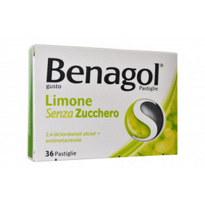 Benagol 36past Limone Senza Zucchero