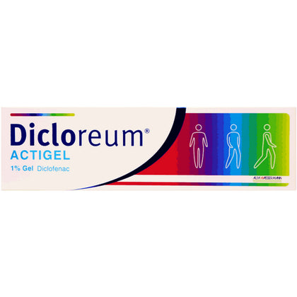 Dicloreum Actigel Gel 100g 1%