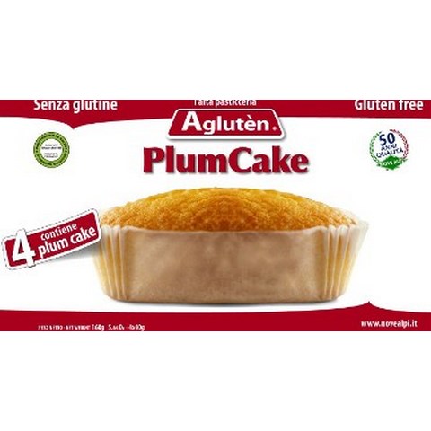 AGLUTEN PLUM CAKE 4X40G
