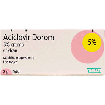 Aciclovir Dorom Crema 3g 5%