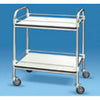 CARRELLO 2RIPIANI C/RUOTE